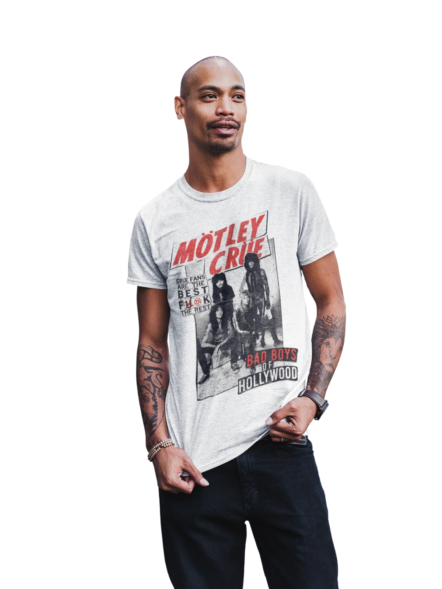 Motley Crue Crue Fans Jumbo Print T-shirt [Apparel] - Image 2