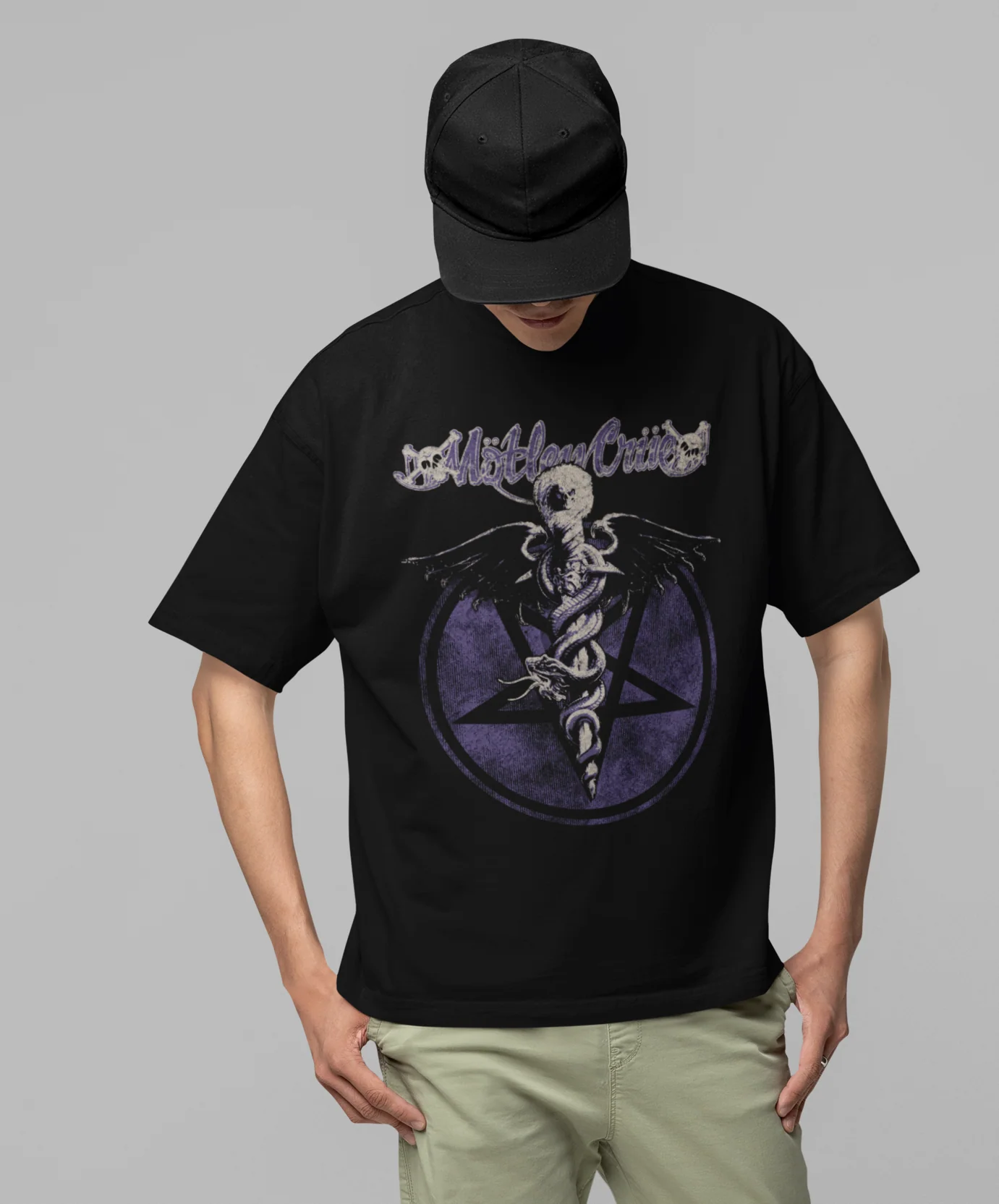 Motley Crue Dark Doctor Jumbo Print T-shirt [Apparel] - Image 2