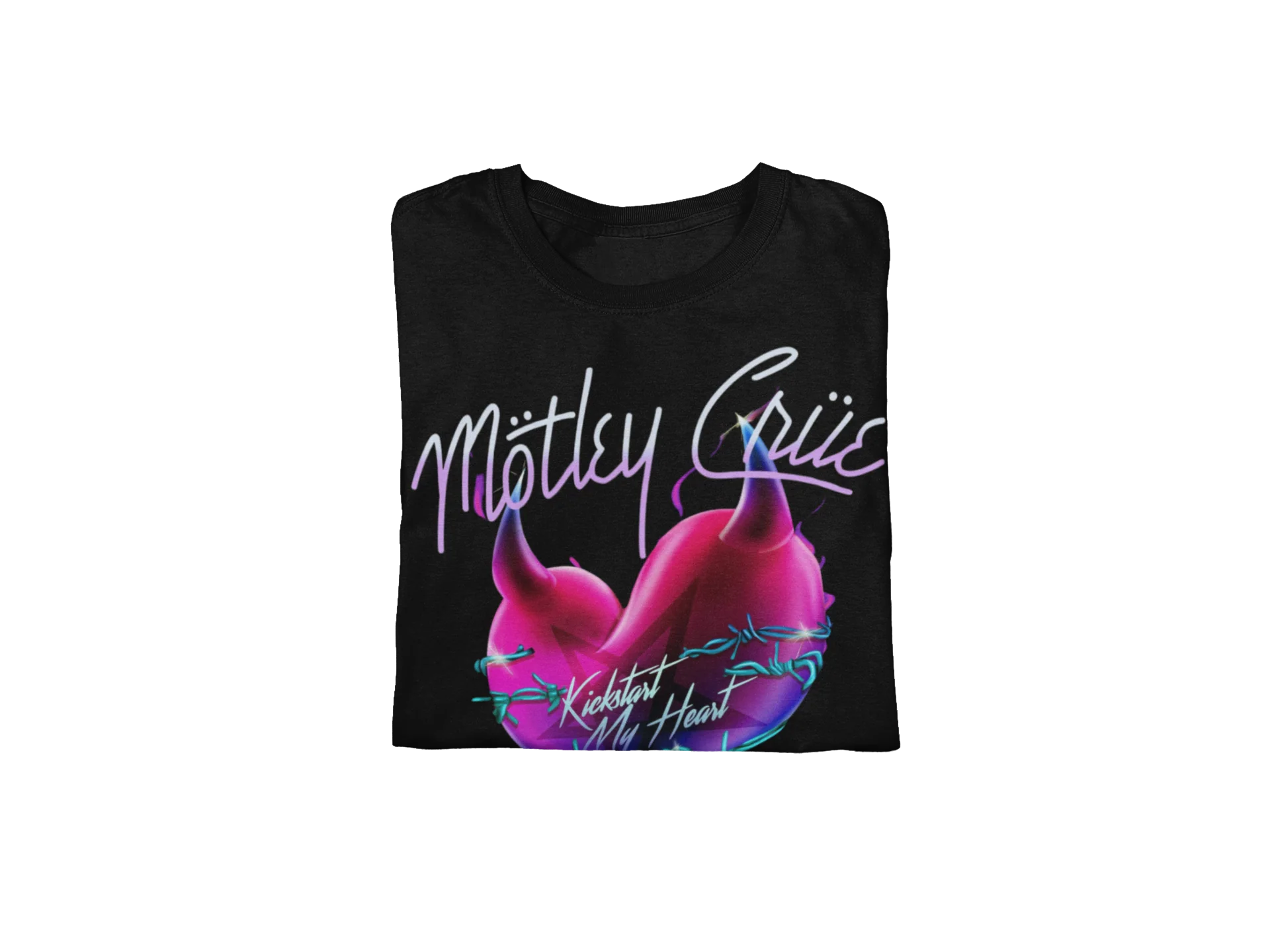 Motley Crue Kickstart Jumbo Print T-shirt [Apparel] - Image 3