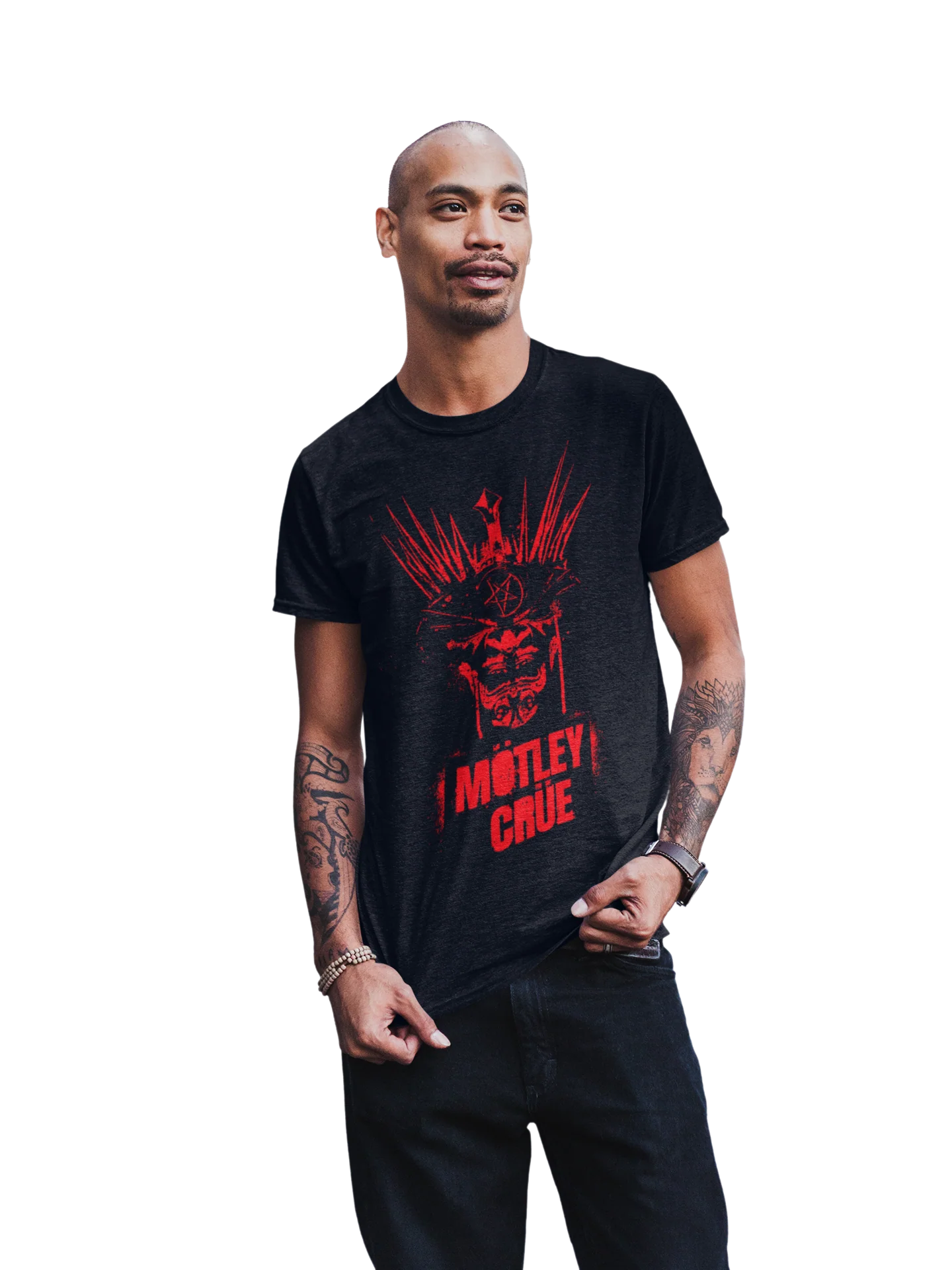 Motley Crue - Mind Blown Jumbo Print T-Shirt [Apparel] - Image 2