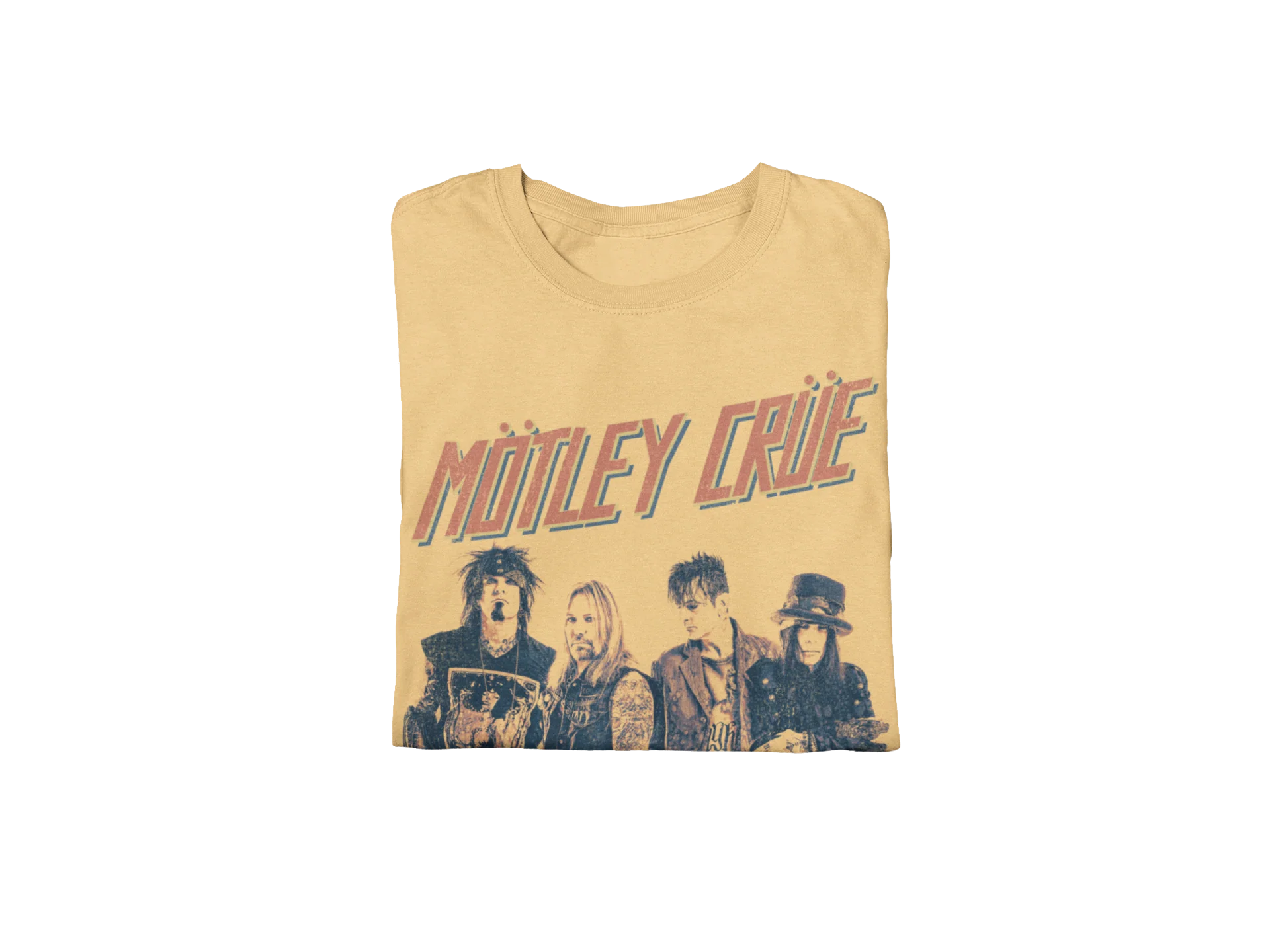 Motley Crue - Retro Boomin Jumbo Print T-Shirt [Apparel] - Image 3