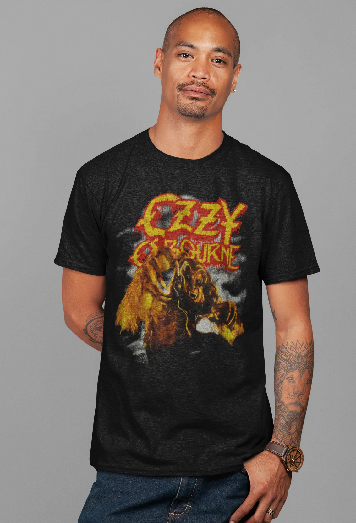 Ozzy Osbourne - Vintage Werewolf Jumbo Print T-Shirt [Apparel] - Image 3