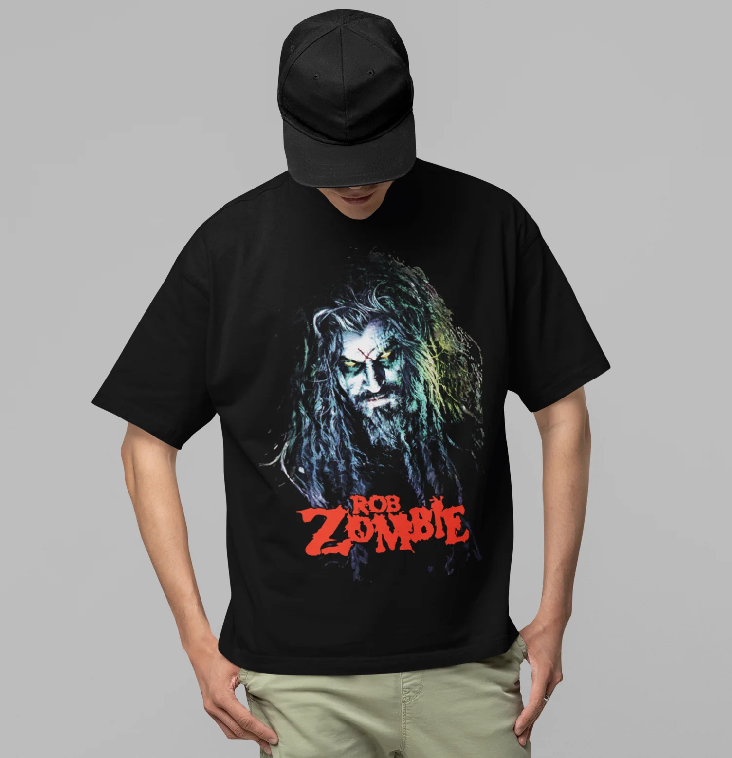 Rob Zombie - Classic Logo Jumbo Print T-Shirt [Apparel] - Image 2