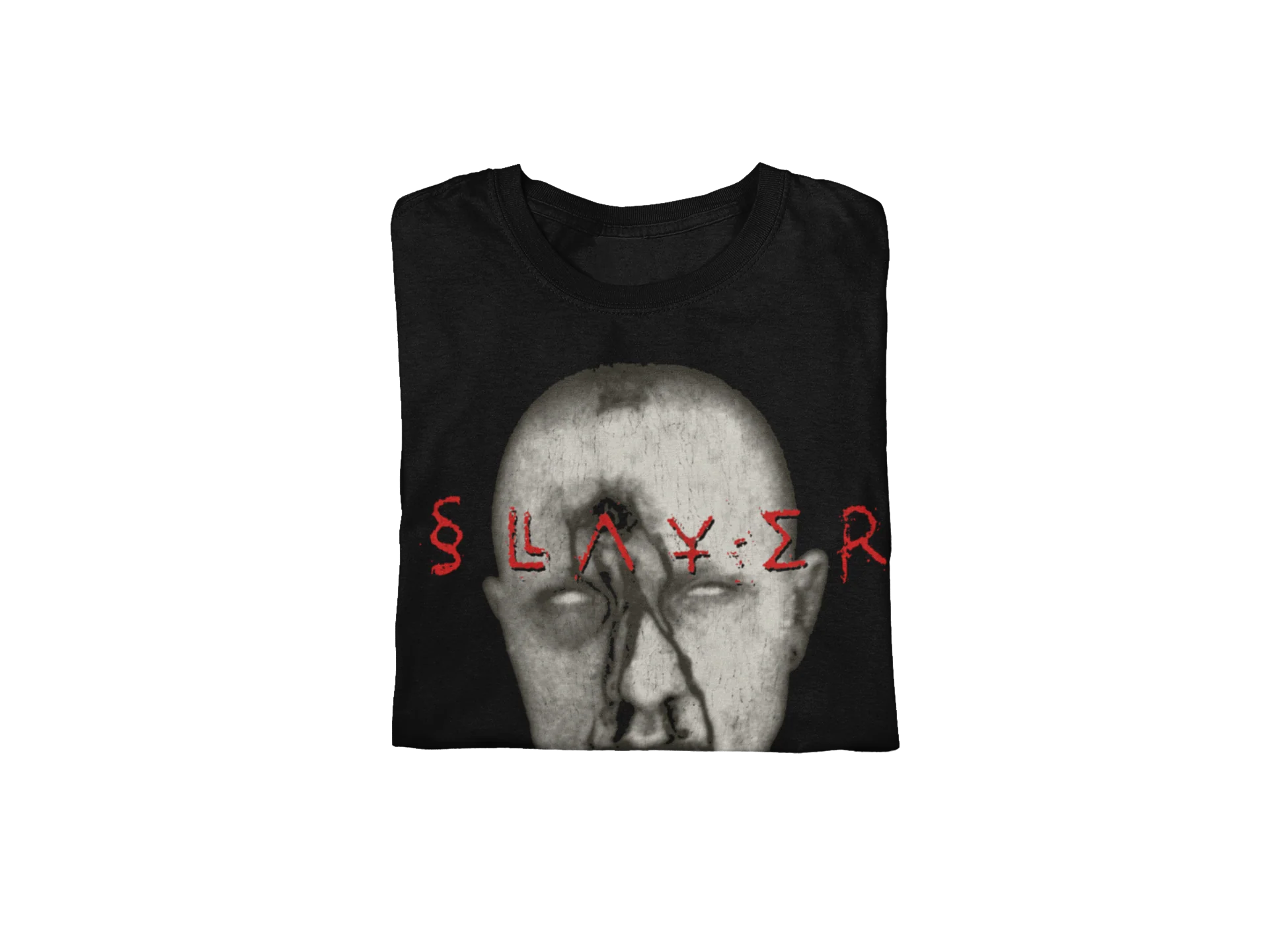 Slayer Blank Eyes Jumbo Print T-shirt [Apparel] - Image 3