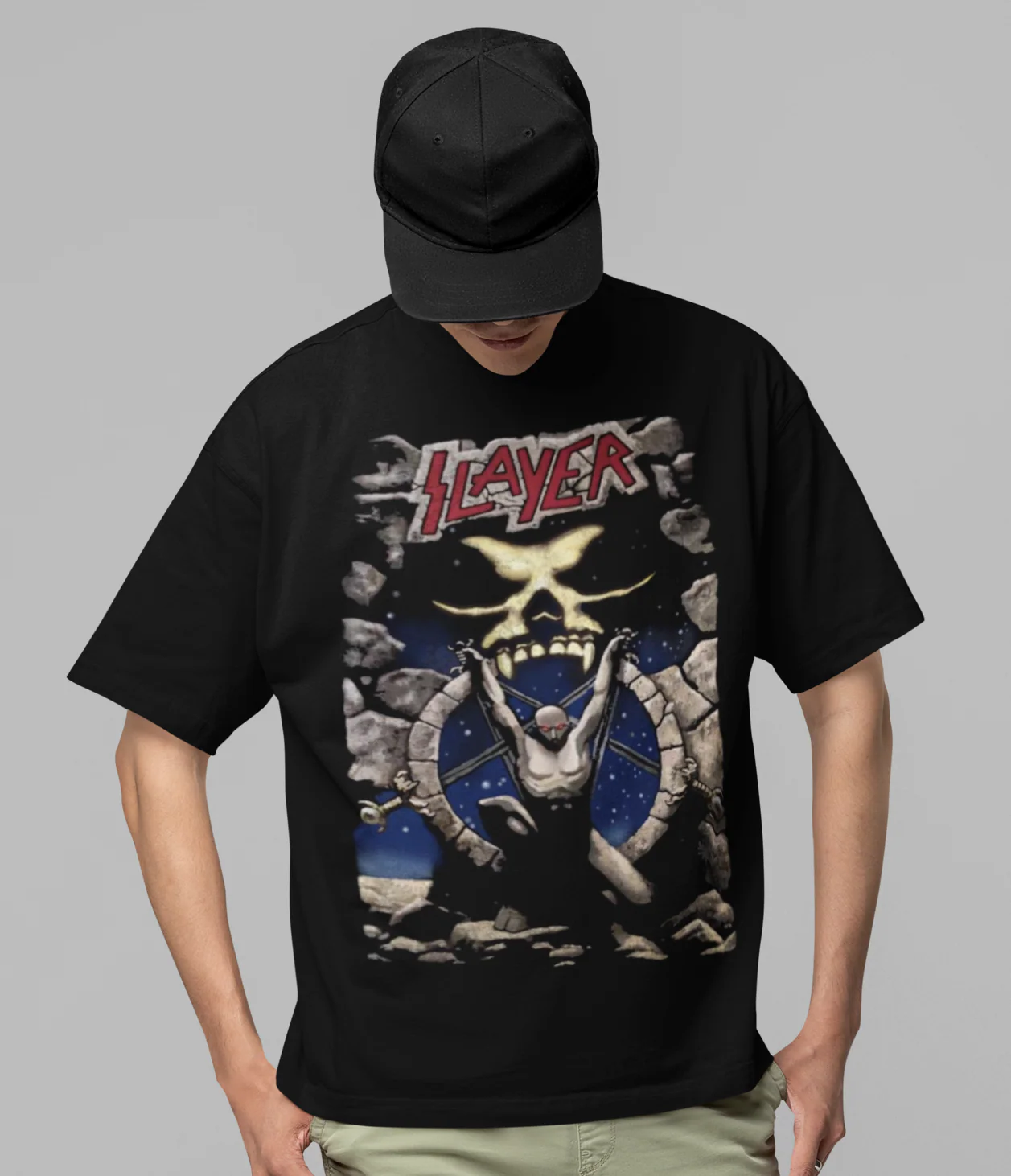 Slayer - Bow Down Jumbo Print T-Shirt [Apparel] - Image 2