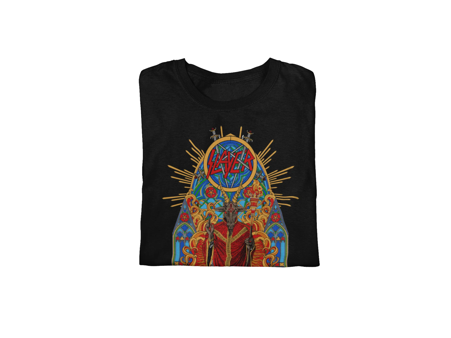Slayer - Chapel Jumbo Print T-Shirt [Apparel] - Image 3