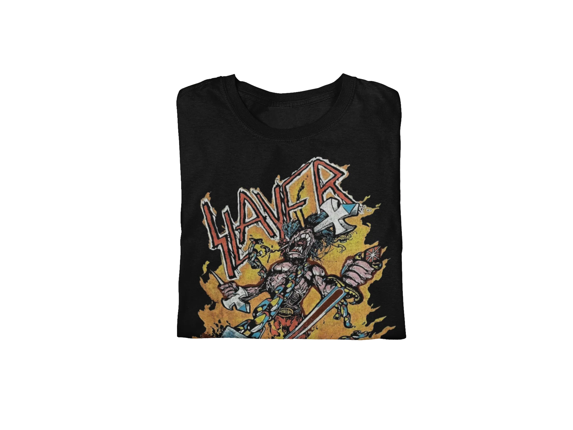 Slayer - Slain By The Sword Jumbo Print T-Shirt [Apparel] - Image 3