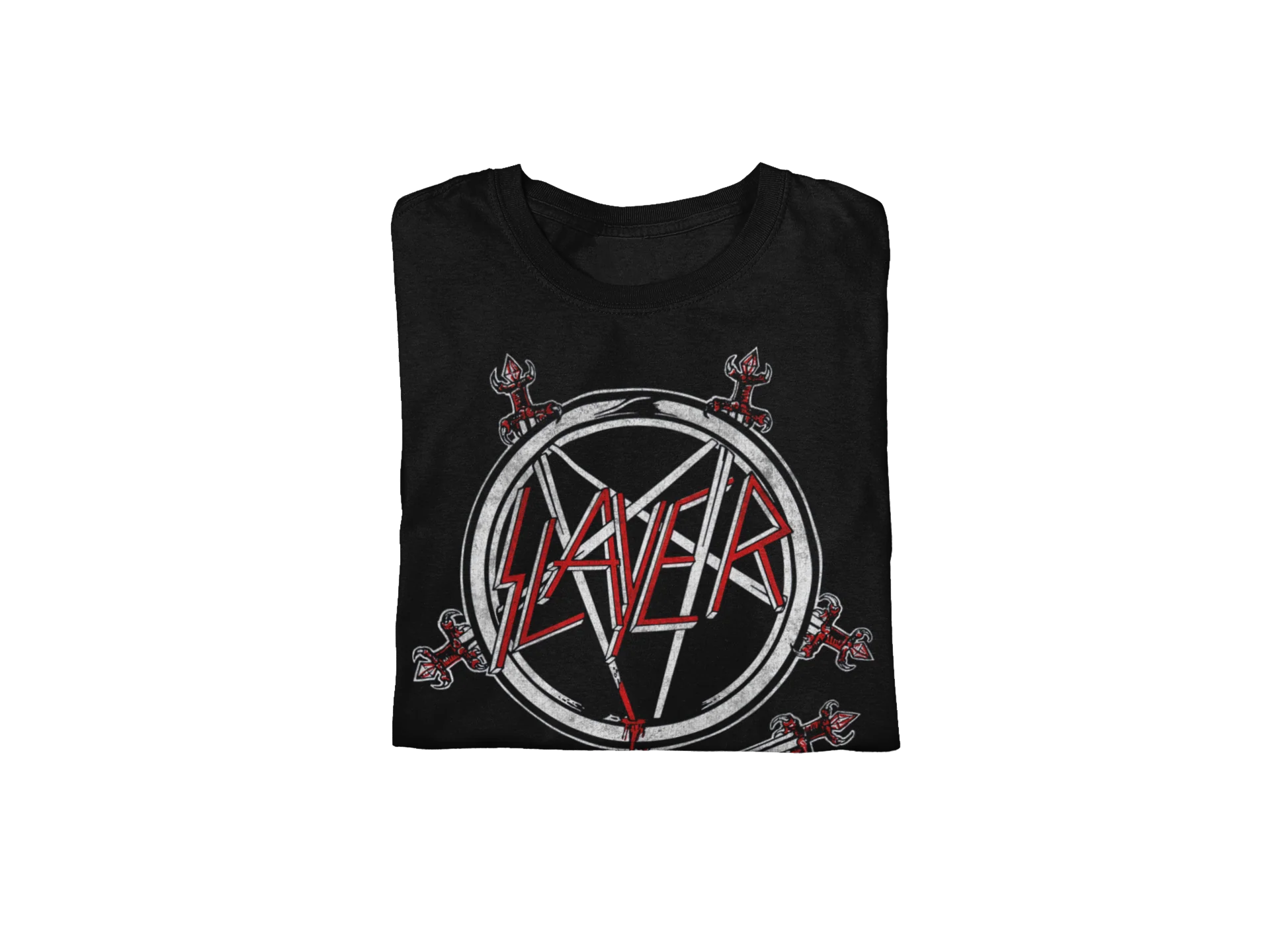 Slayer Sword Logo Jumbo Print T-shirt [Apparel] - Image 3