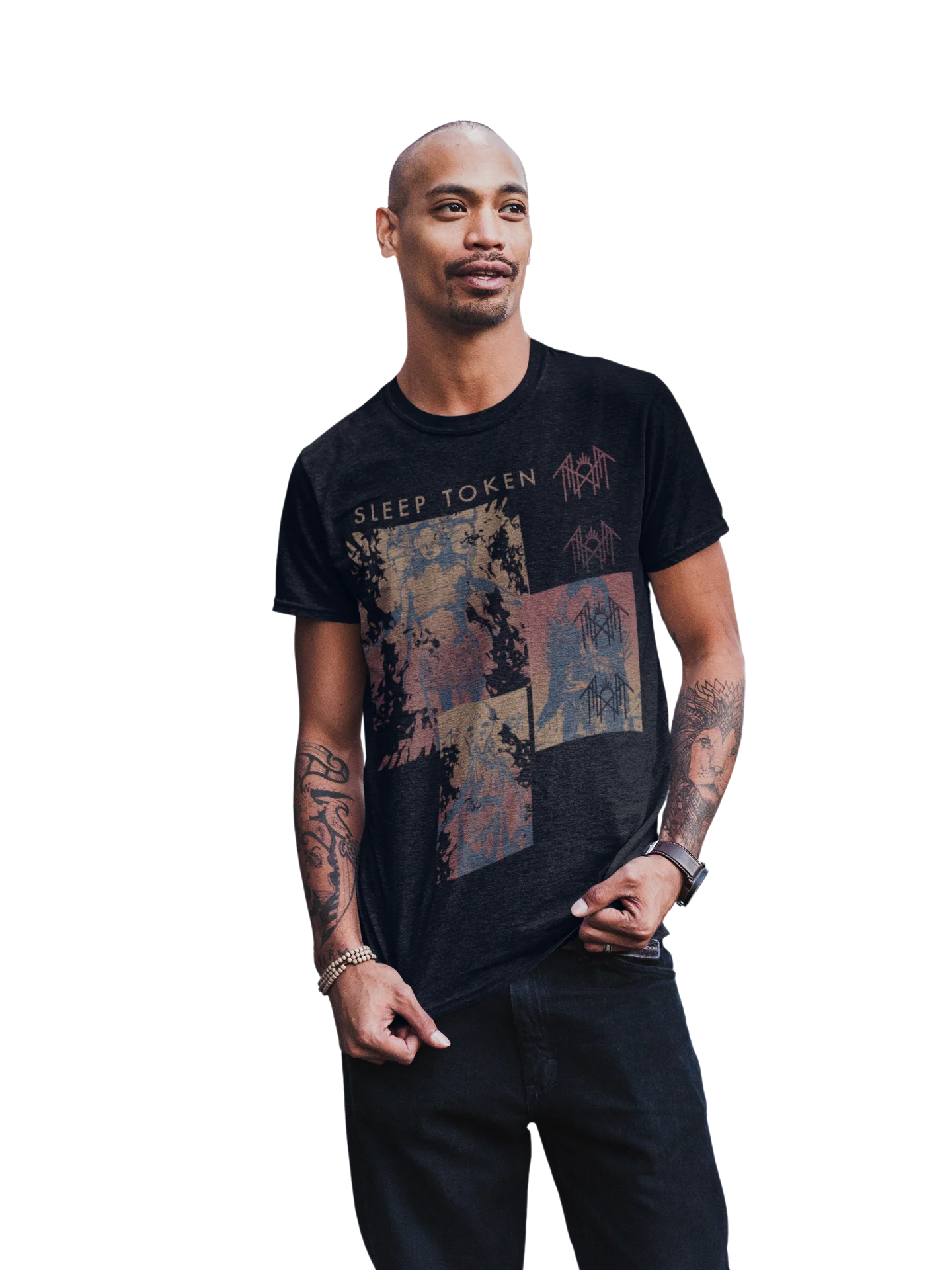 Sleep Token Multi Hit Jumbo Print T-Shirt [Apparel] - Image 2