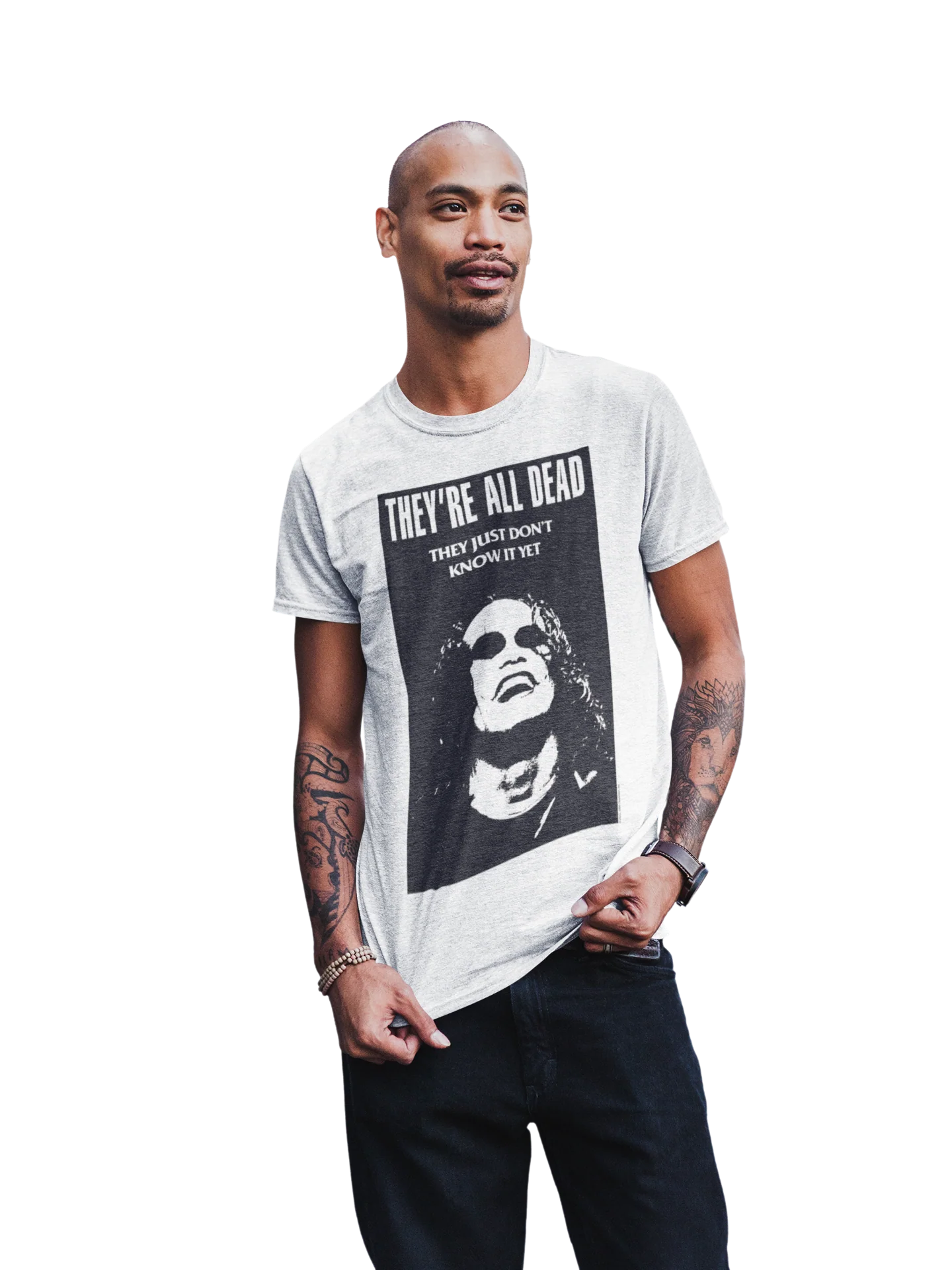 The Crow - Dead Movie Poster Jumbo Print T-Shirt [Apparel] - Image 2