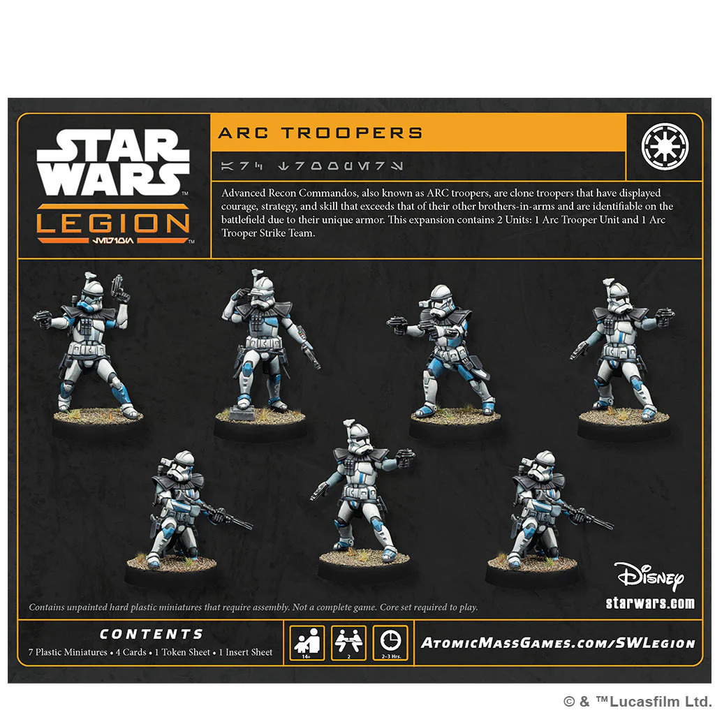 Star Wars: Legion - ARC Troopers Unit Expansion (2026) - Image 2