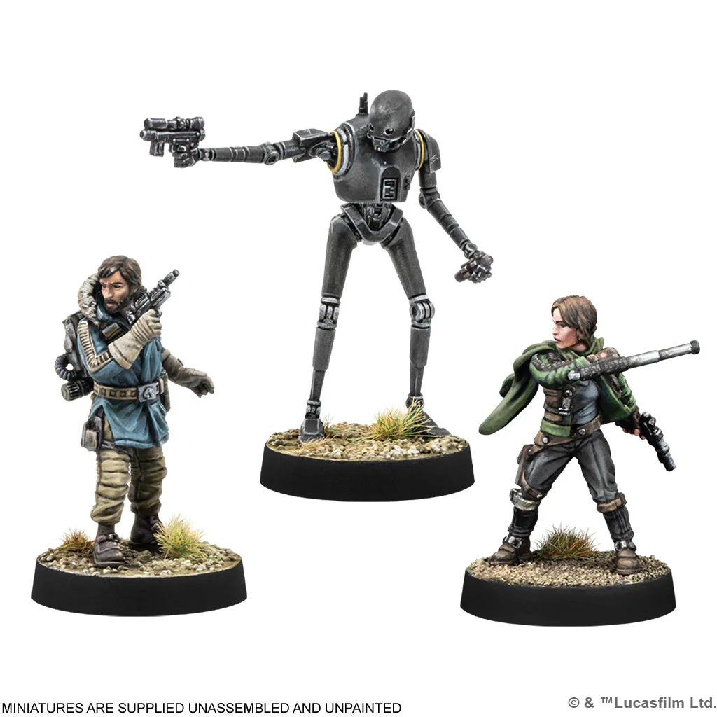 Star Wars: Legion - Cassian Andor, Jyn Erso & K-2SO - Image 3