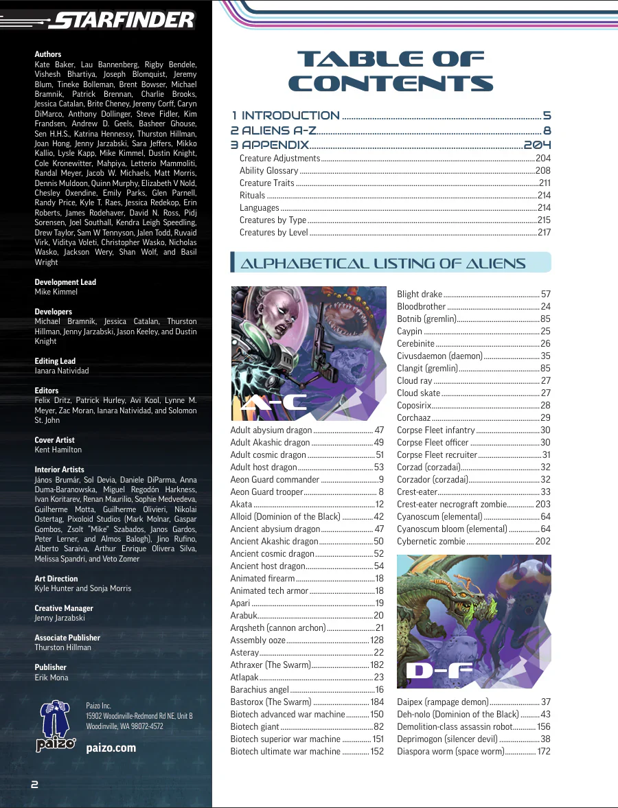Starfinder RPG: Alien Core Pocket Edition (2E) - Image 2