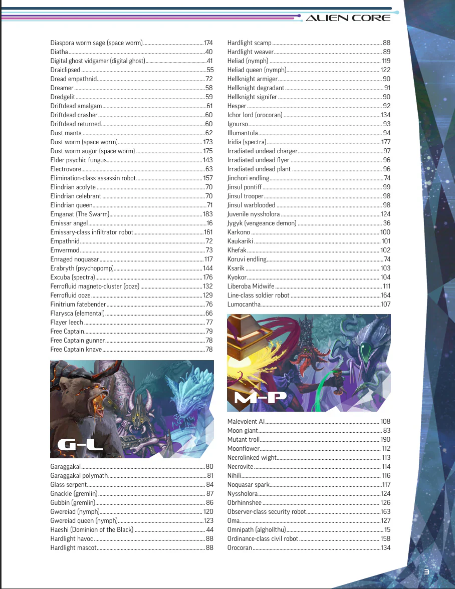 Starfinder RPG: Alien Core Pocket Edition (2E) - Image 3