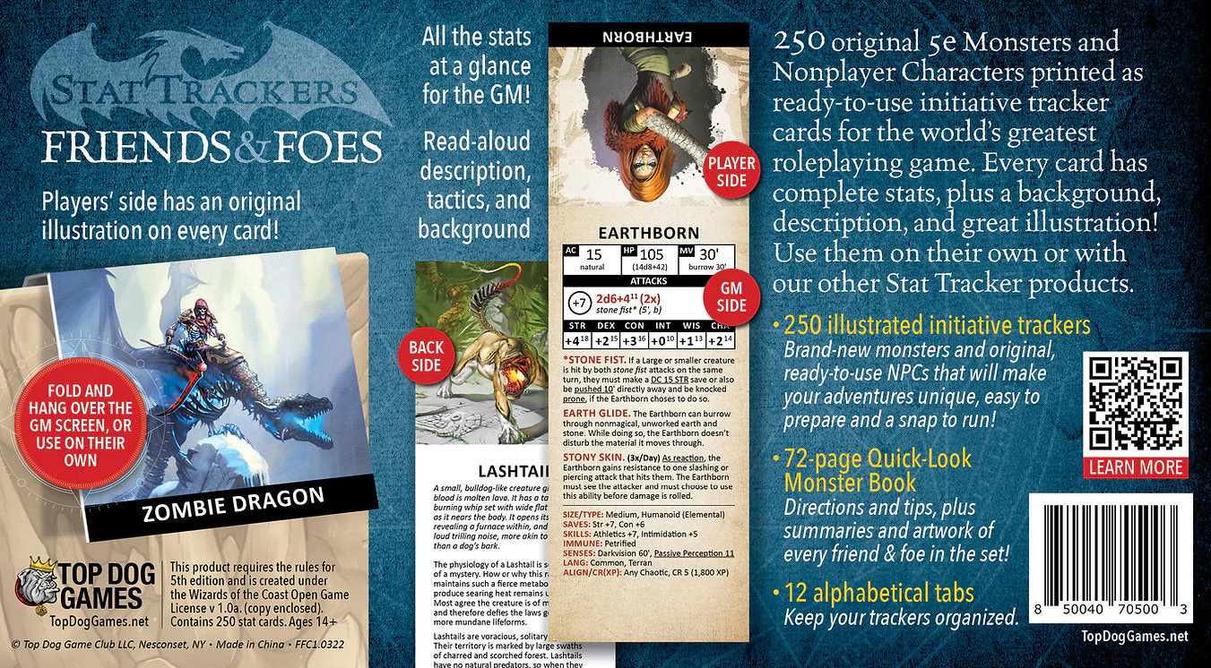 Stat Trackers: Friends & Foes - Collection 1 - Image 3