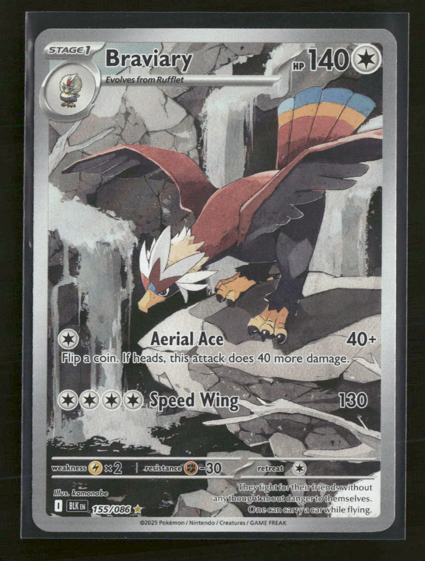 SV: Black Bolt Braviary #155/086