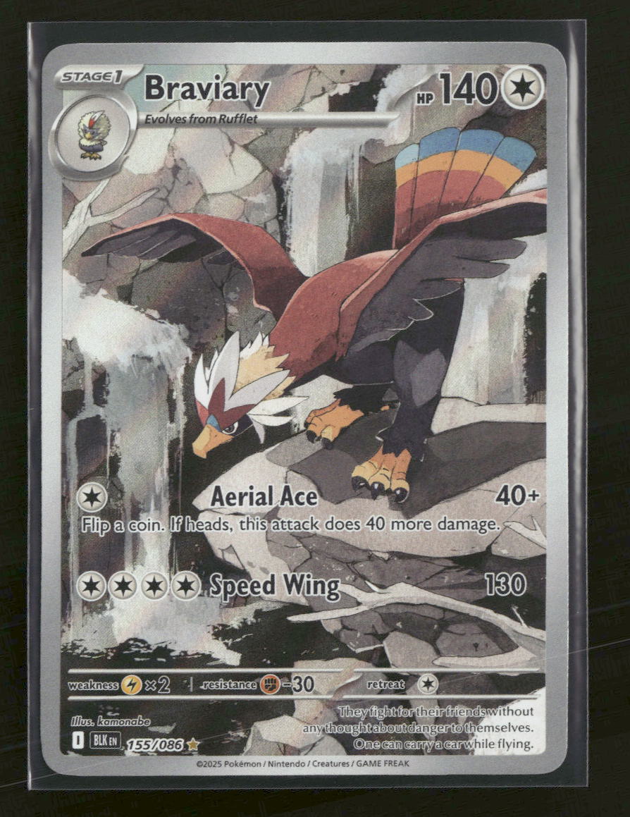 SV: Black Bolt Braviary #155/086