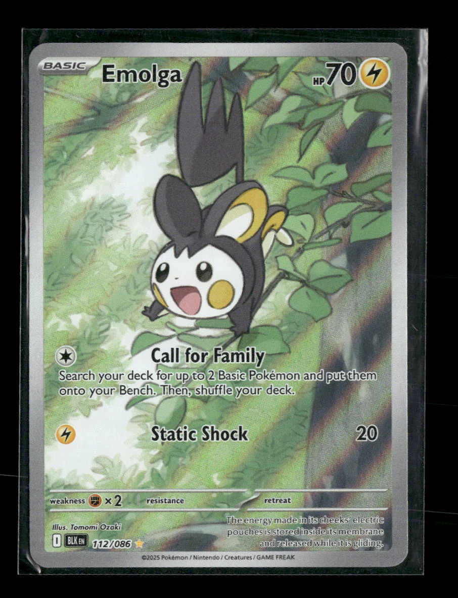 SV: Black Bolt Emolga #112/086