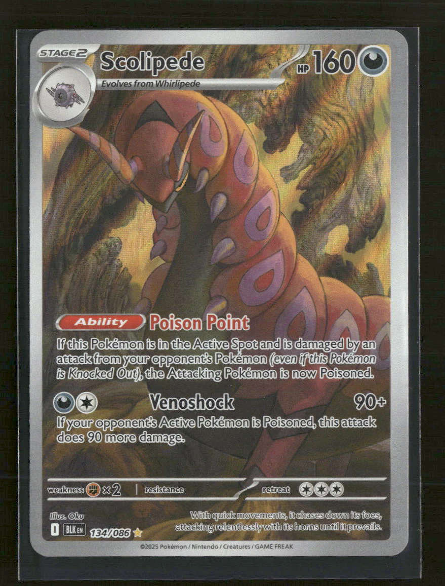 SV: Black Bolt Scolipede #134/086