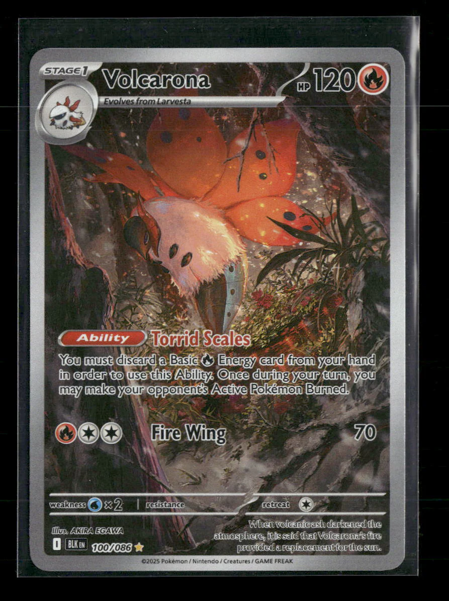 SV: Black Bolt Volcarona #100/086