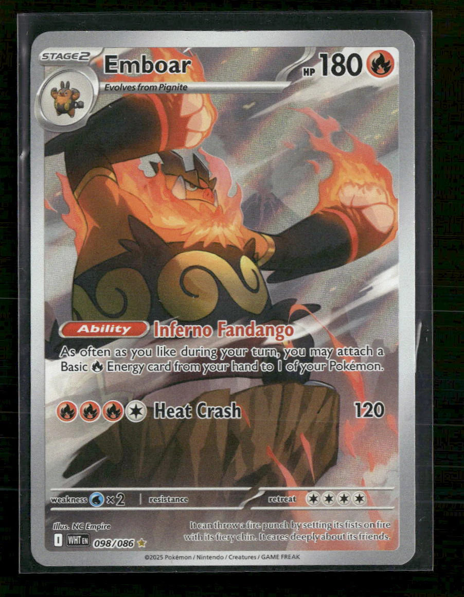 SV: White Flare Emboar #098/086
