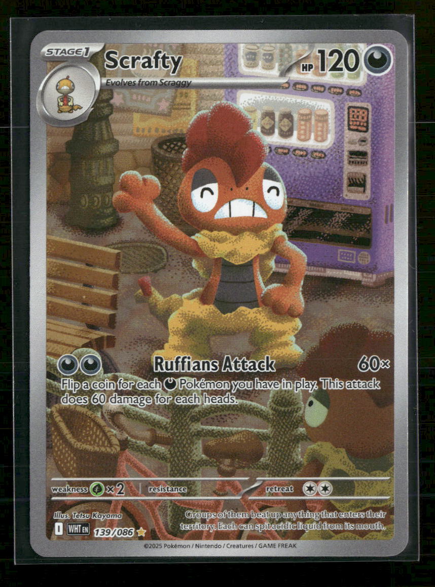 SV: White Flare Scrafty #139/086