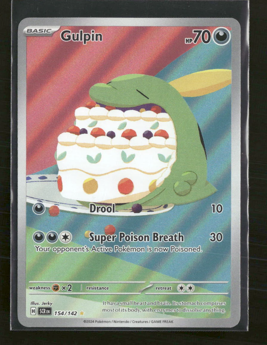 SV07: Stellar Crown Gulpin #154/142