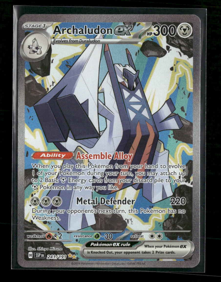 SV08: Surging Sparks Archaludon ex #241/191