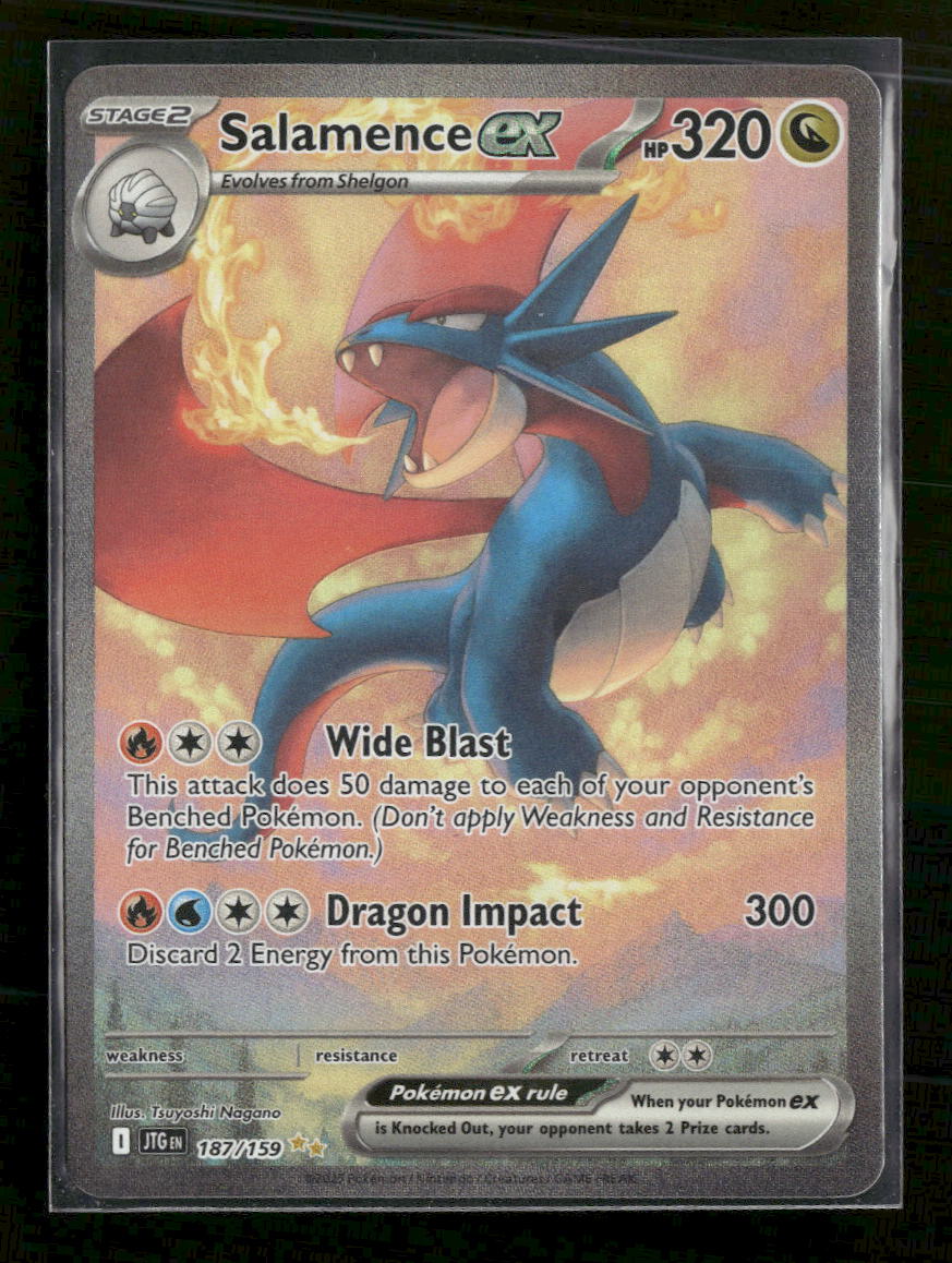 SV09: Journey Together Salamence ex #187/159