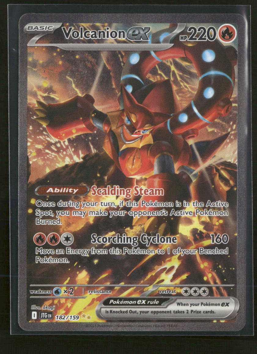 SV09: Journey Together Volcanion ex #182/159