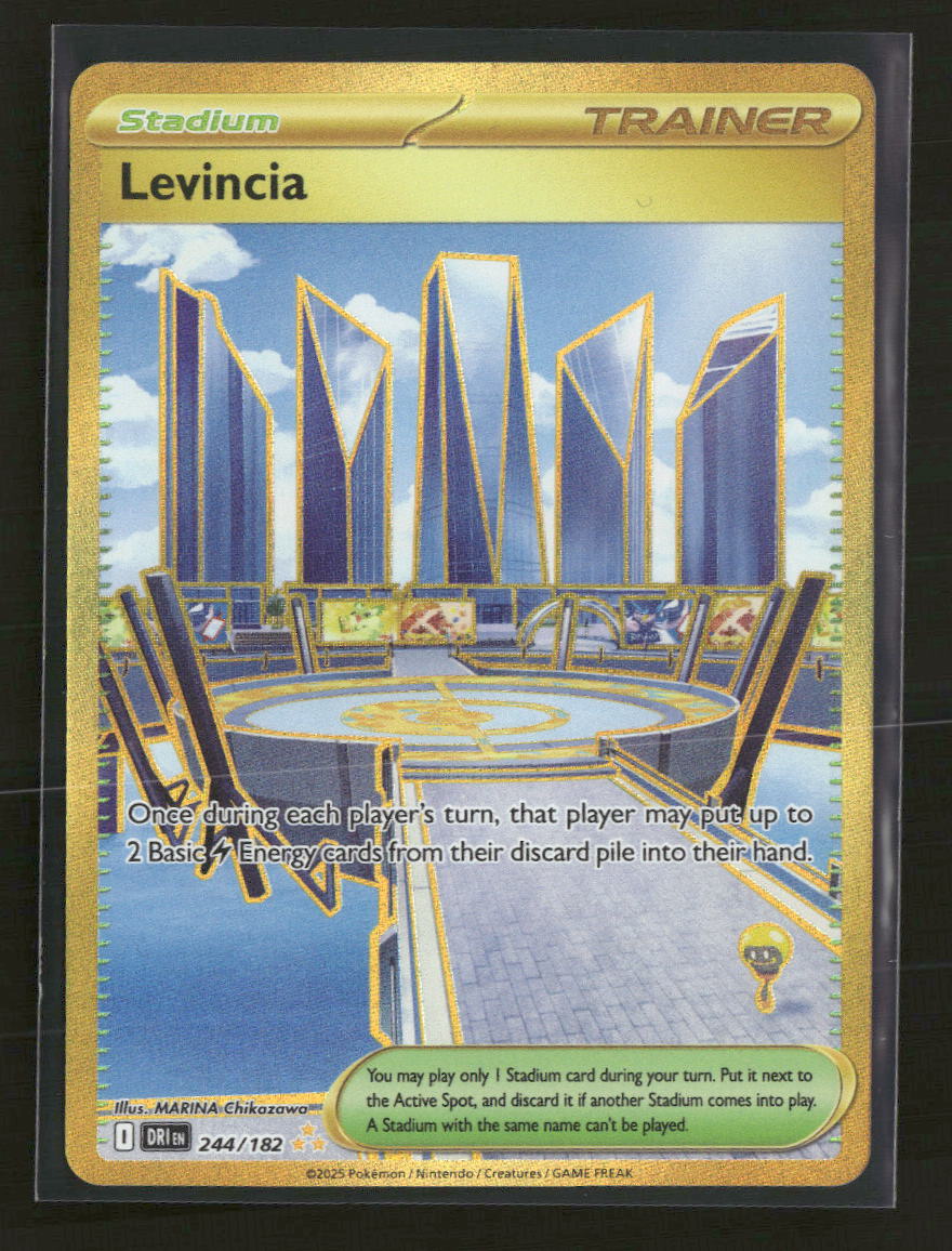 SV10: Destined Rivals Levincia Holo #244/182