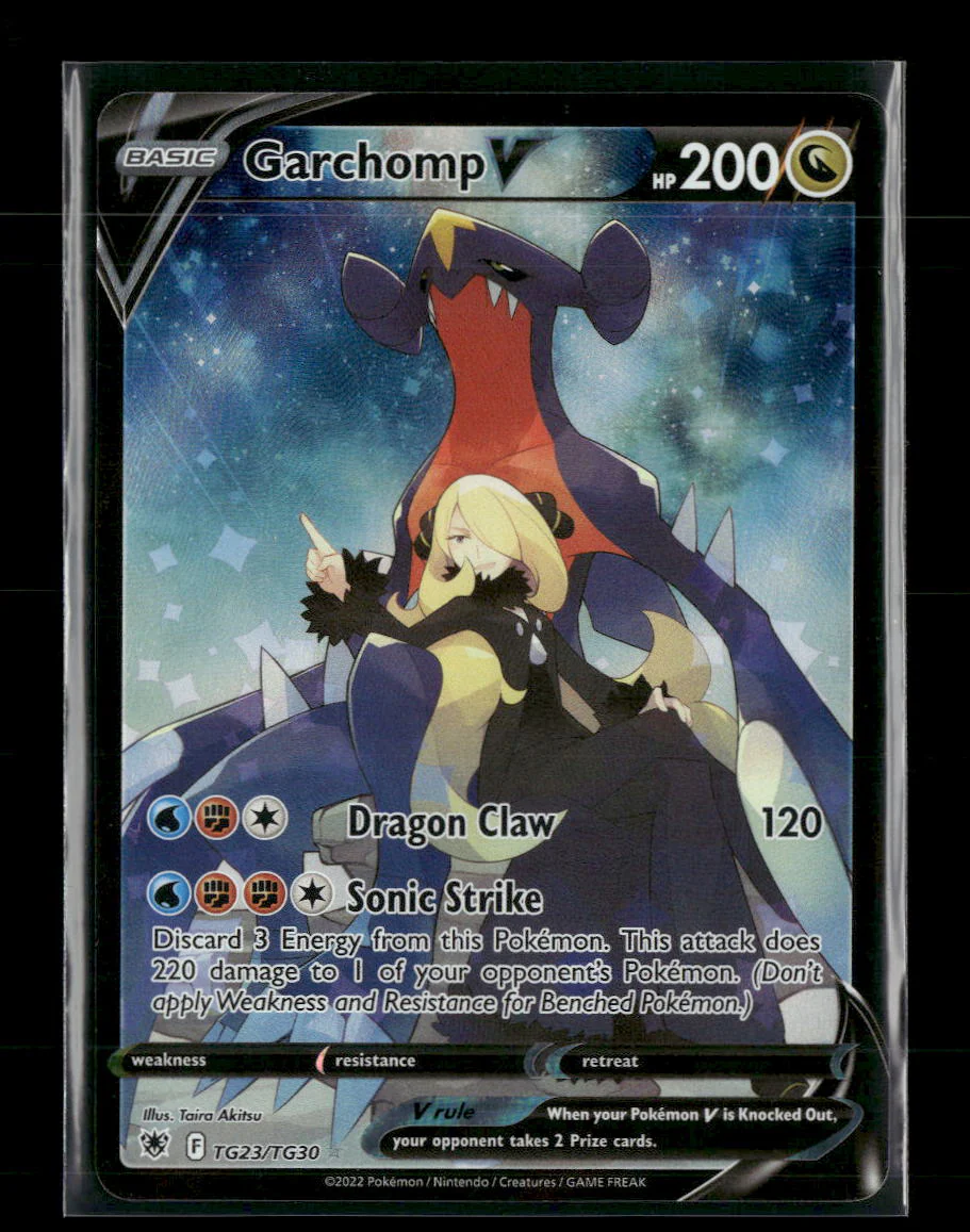 SWSH10: Astral Radiance Trainer Gallery Garchomp V #TG23/TG30
