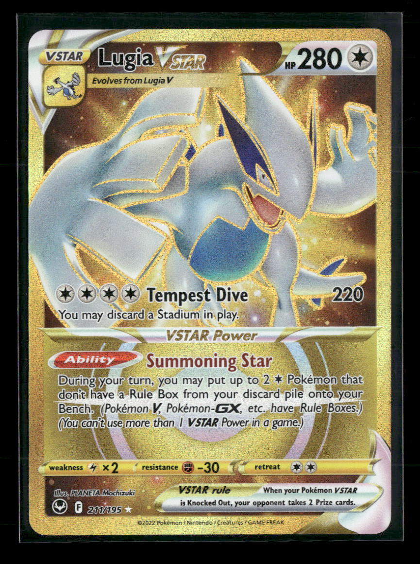 SWSH12: Silver Tempest Lugia VSTAR (Secret) (211) #211/195