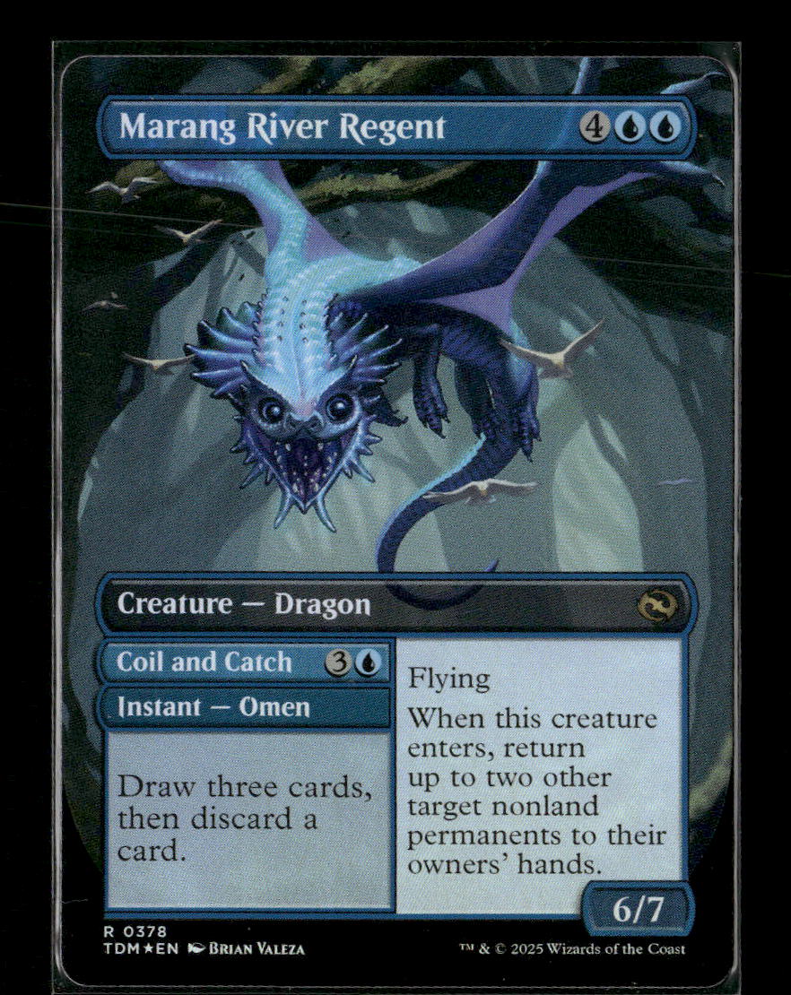 Tarkir: Dragonstorm Marang River Regent (Borderless) Foil #378 - Image 2