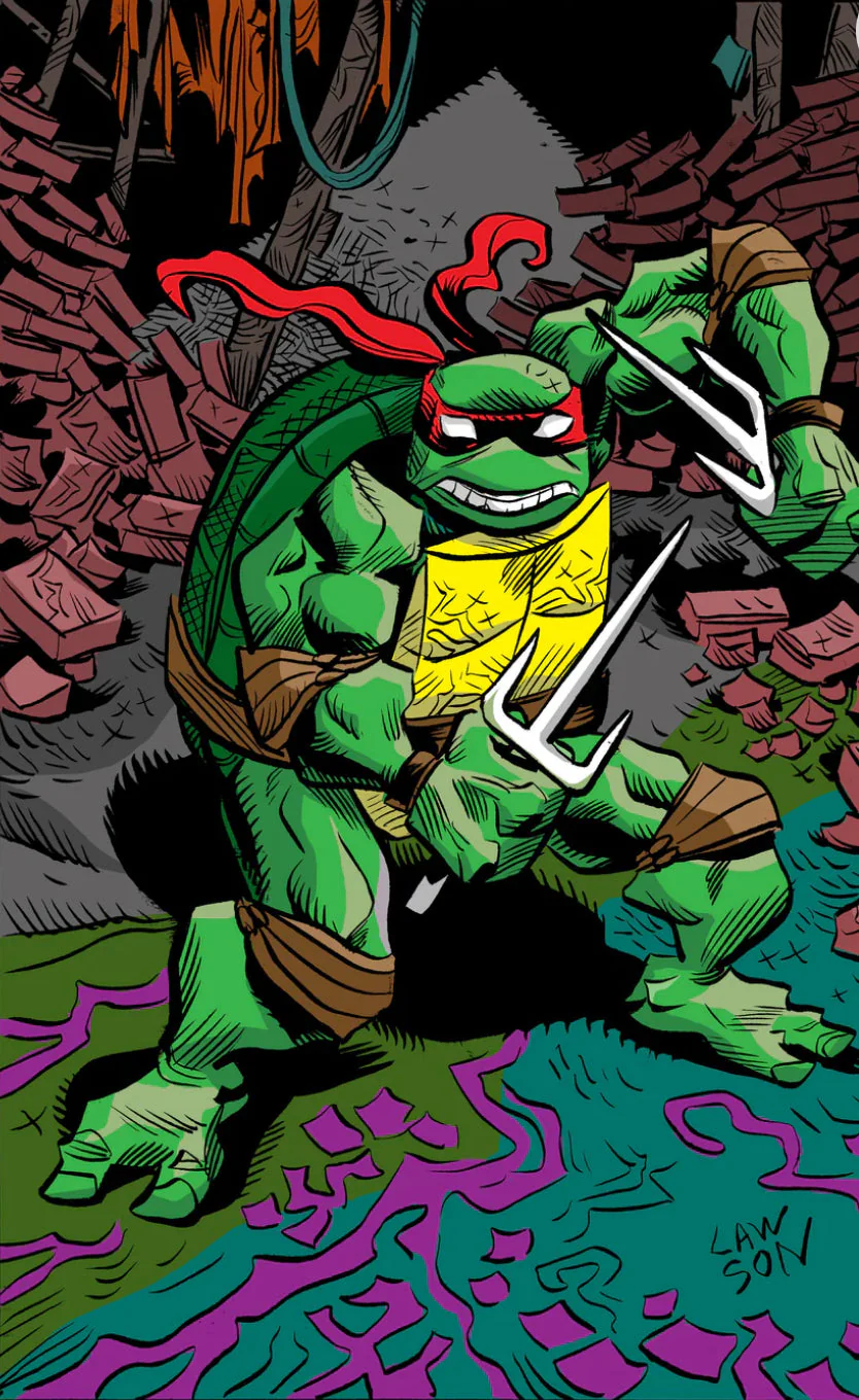 TEENAGE MUTANT NINJA TURTLES 143 144 145 146 147 148 SET of JIM LAWSON 6 BOOK BUNDLE Black Saber Comics Exclusive - Image 4