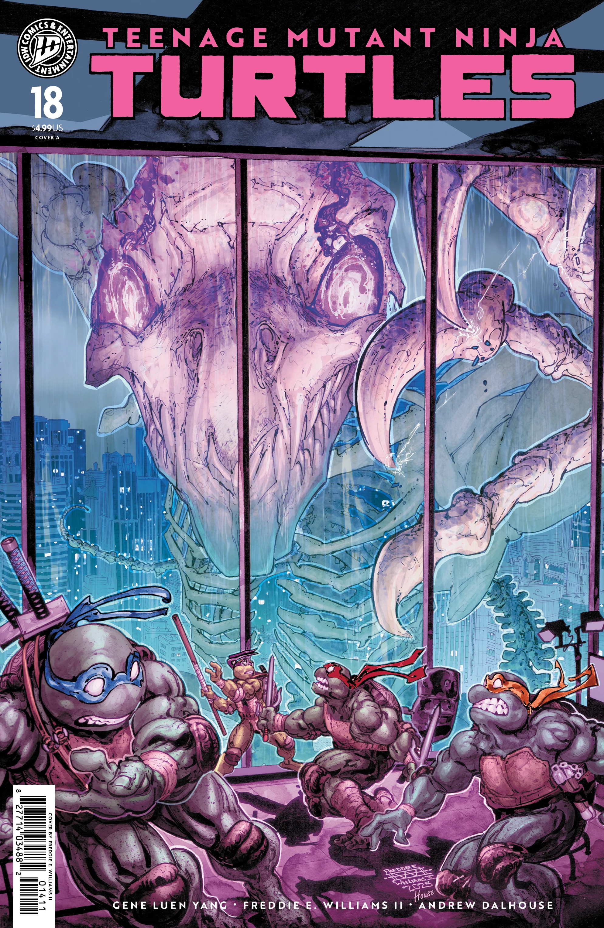 Teenage Mutant Ninja Turtles #18 A1 Cover Set Of 7 1:10 1:25 1:50 (05/13/2026) Idw - Image 2