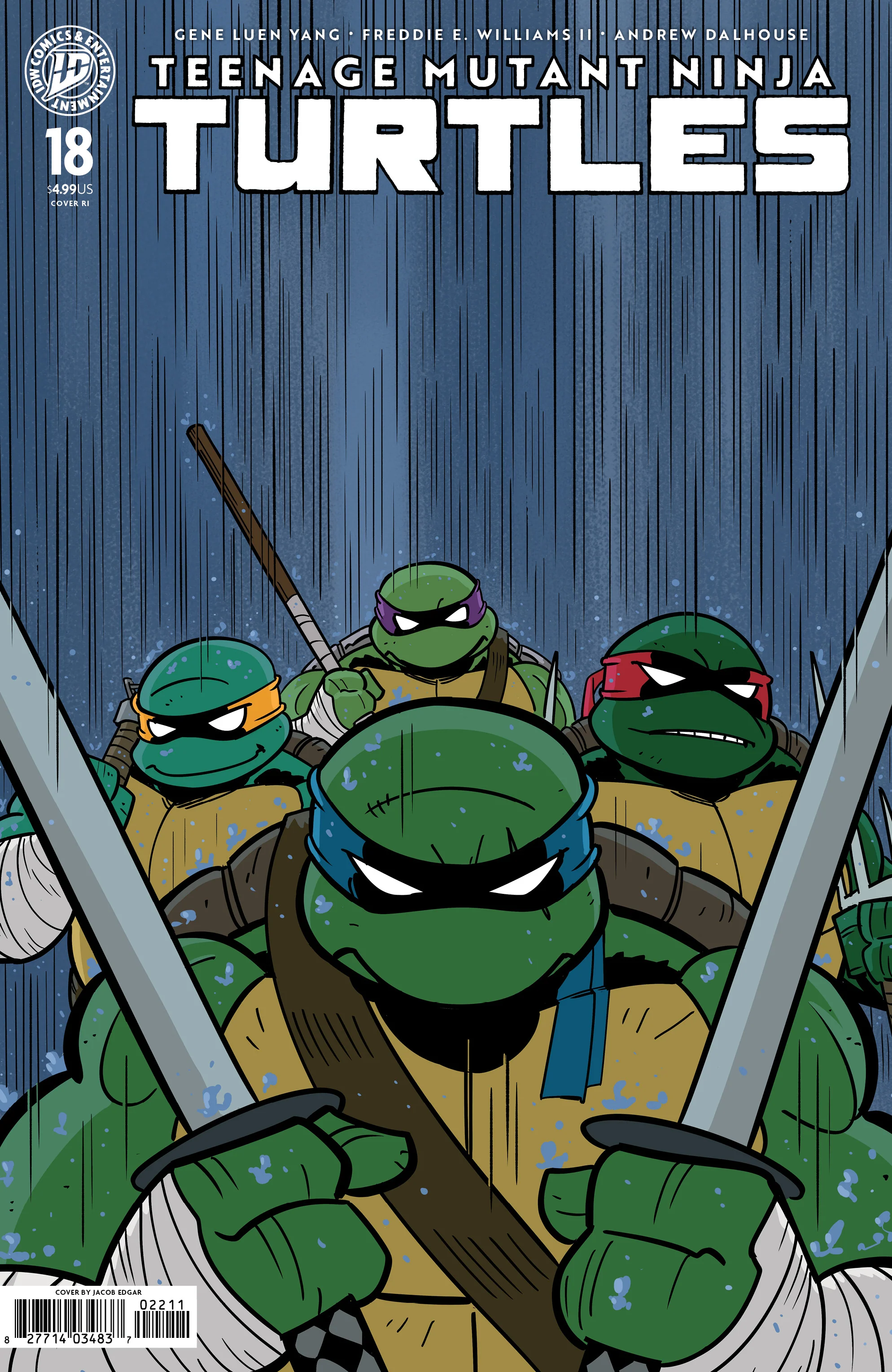 Teenage Mutant Ninja Turtles #18 A1 Cover Set Of 7 1:10 1:25 1:50 (05/13/2026) Idw - Image 5