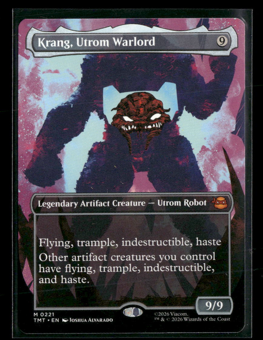 Teenage Mutant Ninja Turtles Krang, Utrom Warlord (Borderless) #221