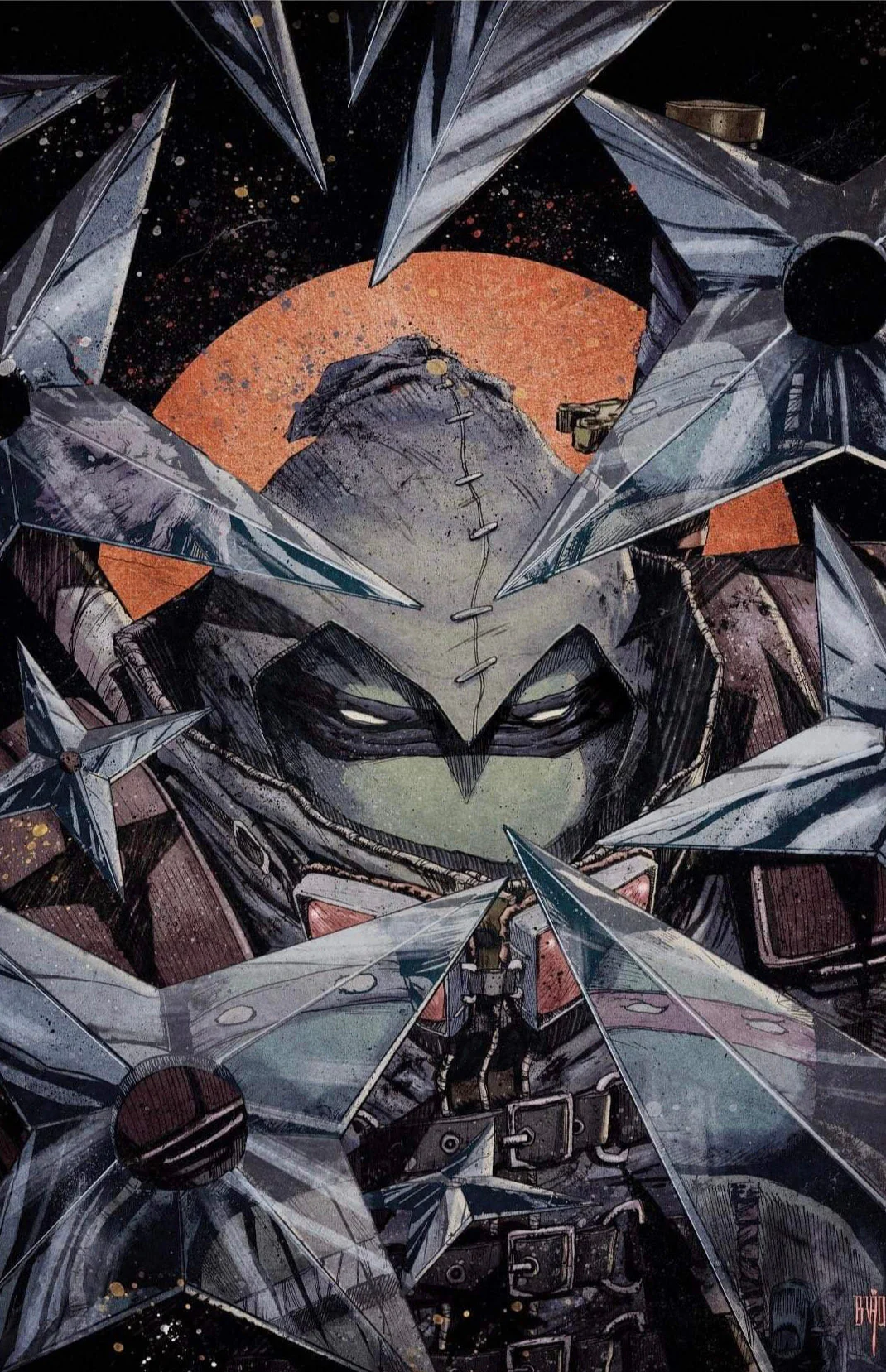 Teenage Mutant Ninja Turtles: The Last Ronin--The Lost Years #1 BRAO ltd 450 Black Saber Comics Exclusive