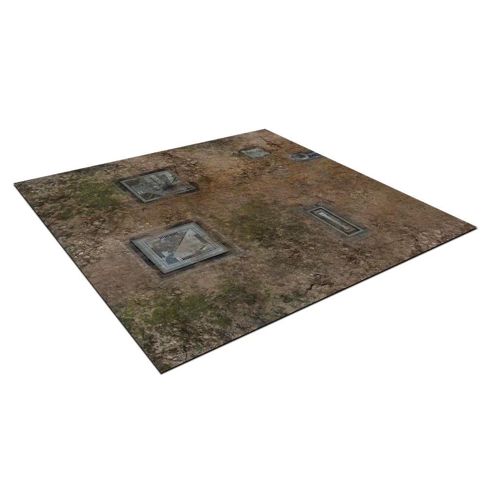 Terrain Crate Gaming Mat: Deadzone Sector 3 2' x 2'