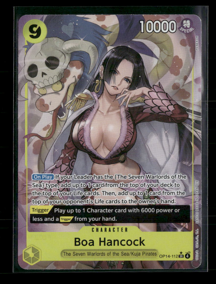 The Azure Sea's Seven Boa Hancock (Alternate Art) #OP14-112