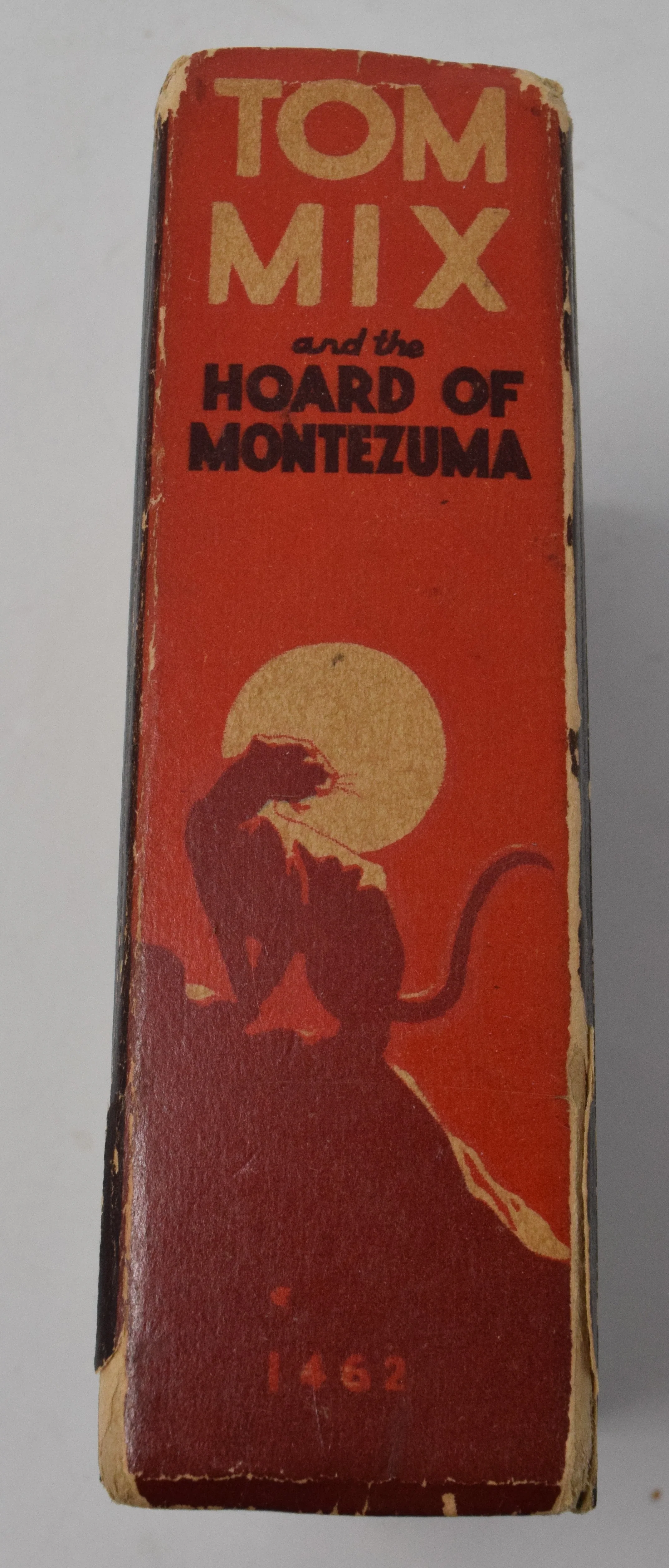 Tom Mix And The Hoard Of Montezuma 1462 Big Little Book Whitman 1937 GD - Image 2