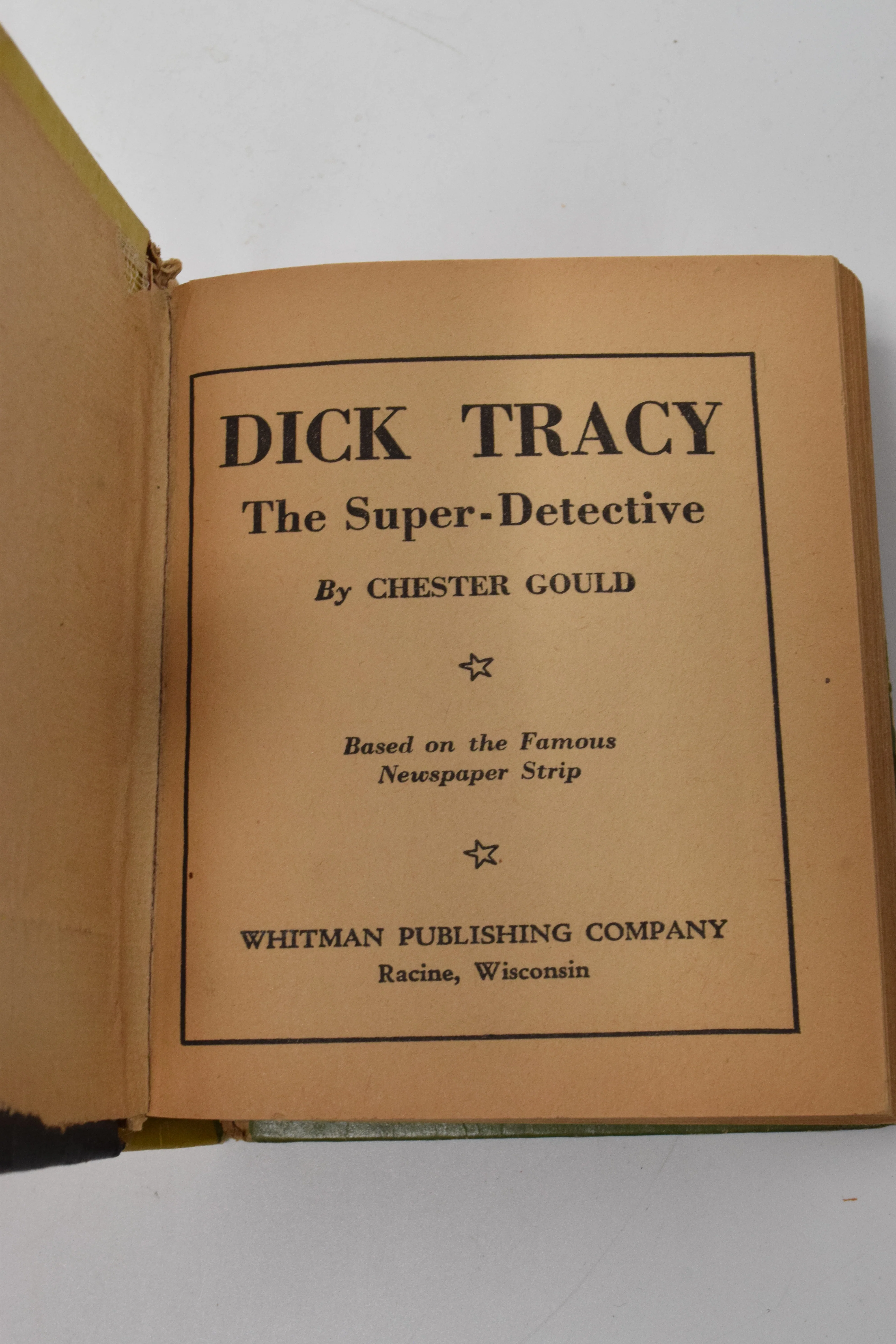 Dick Tracy Super Detective 1488 Better Little Book Whitman 1939 VG - Image 4