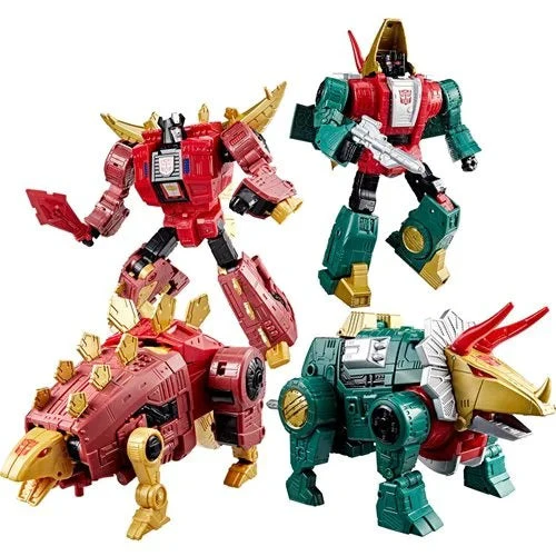 Transformers Generations Selects Age of the Primes Leader Class G2 Universe Dinobots Slug and Snarl - Image 2