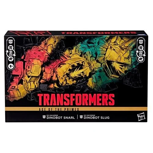 Transformers Generations Selects Age of the Primes Leader Class G2 Universe Dinobots Slug and Snarl - Image 5