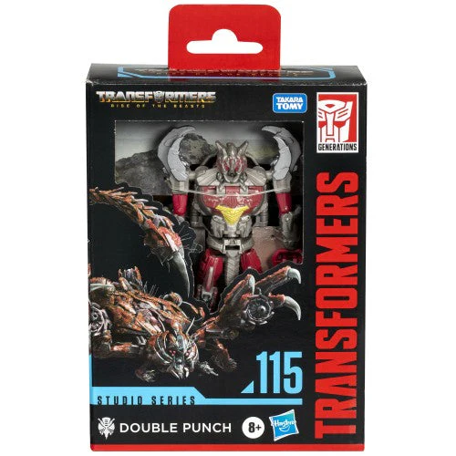 Transformers Studio Series 115 Deluxe Double Punch Action Figure - Image 2