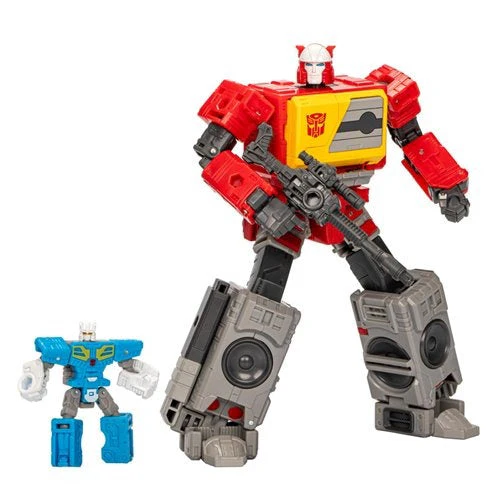 Transformers Studio Series 86 Voyager Class Transformers: The Movie Autobot Blaster & Eject Action Figure - Image 2