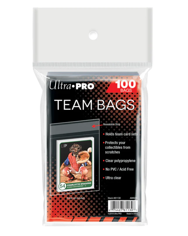Ultra Pro Team Bags - Resealable (100ct) - Image 3