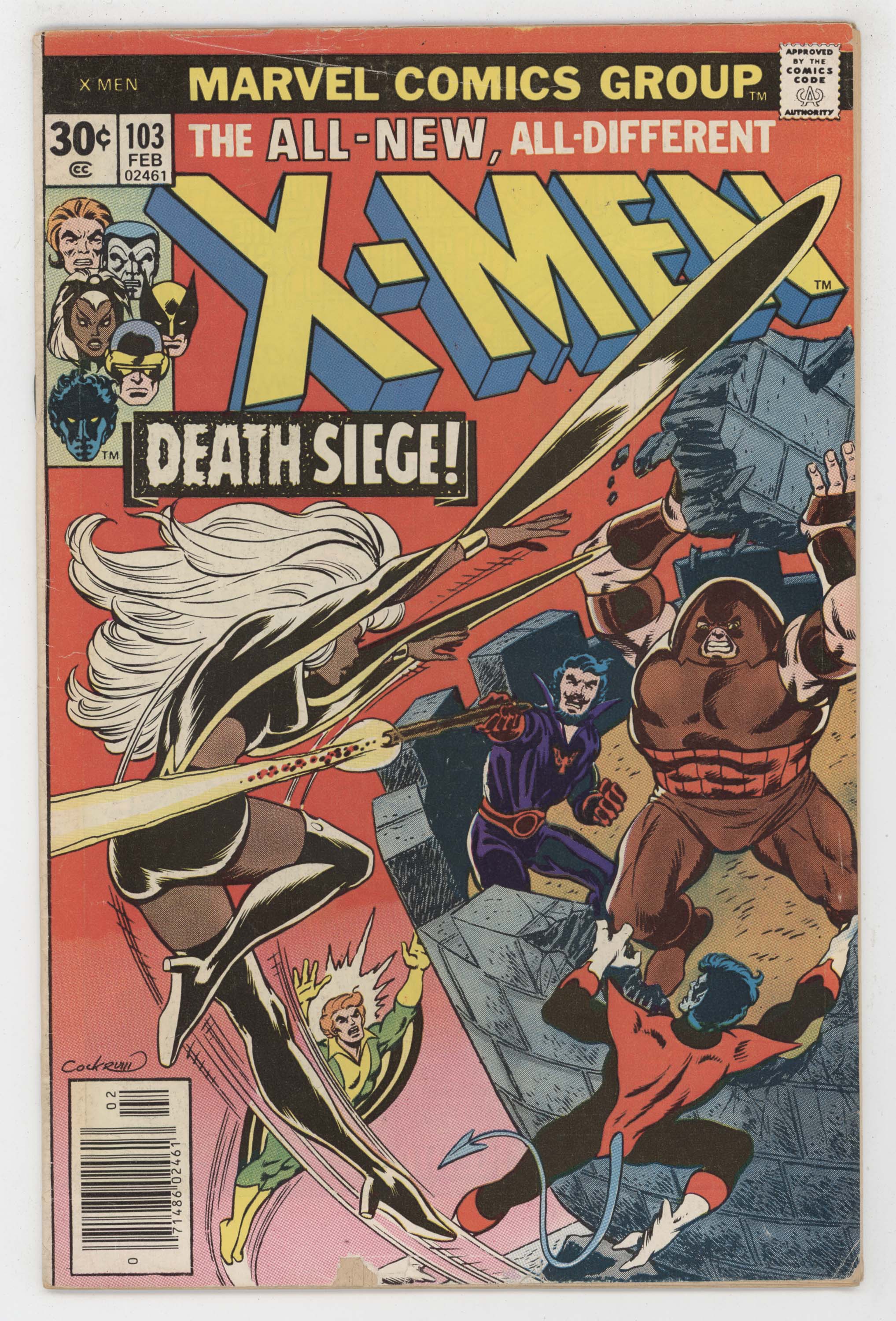 Uncanny X-Men 103 Marvel 1977 VG 1st Wolverine Logan Juggernaut Storm