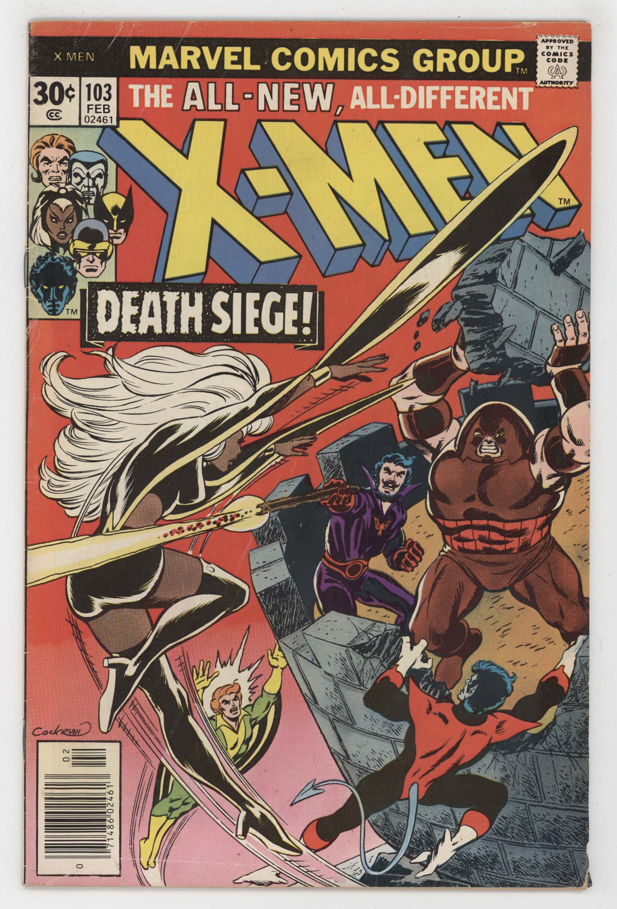 Uncanny X-Men 103 Marvel 1977 VG FN 1st Wolverine Logan Juggernaut Storm